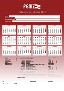 Calendario Laboral 2018
